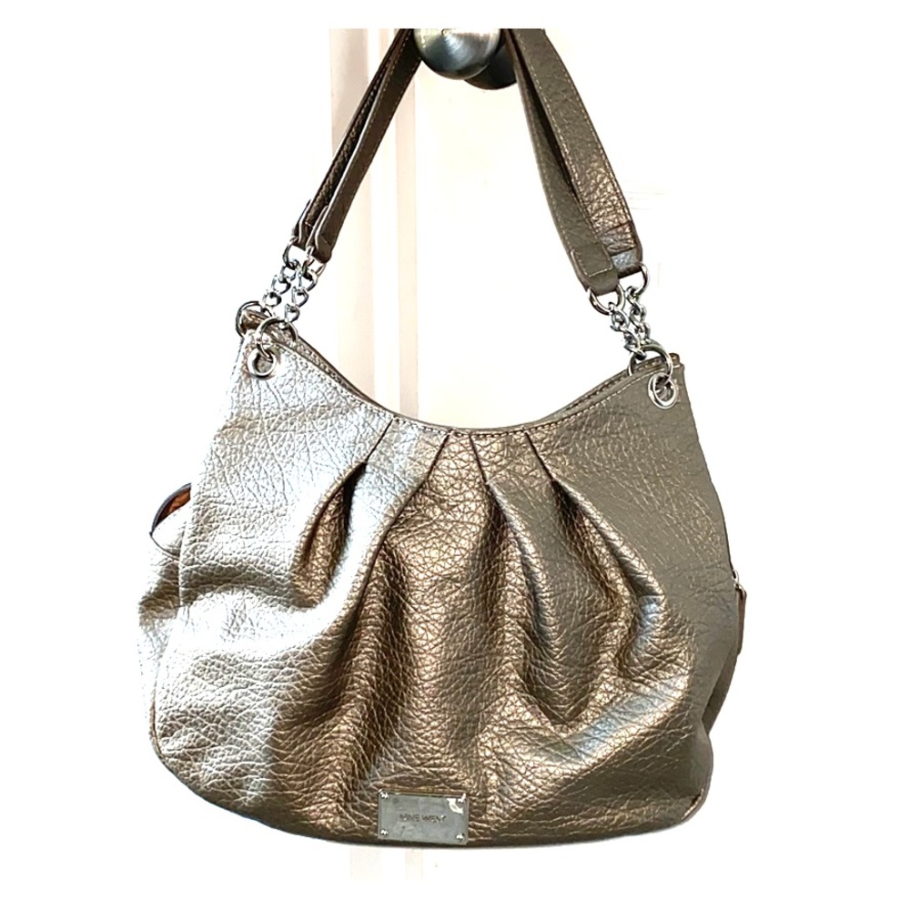 NineWest pewter bag
